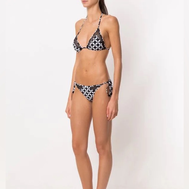 Amir Slama Printed Bikini Set Size L